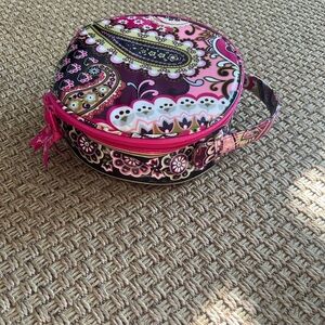 Vera Bradley home and away travel bag in pink paisley